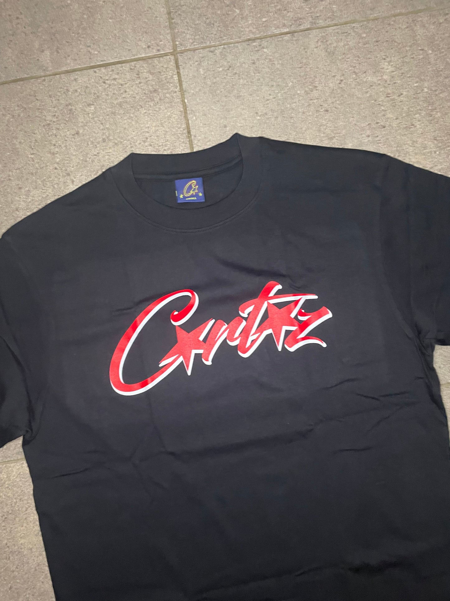 Corteiz Spray Paint Tee Red