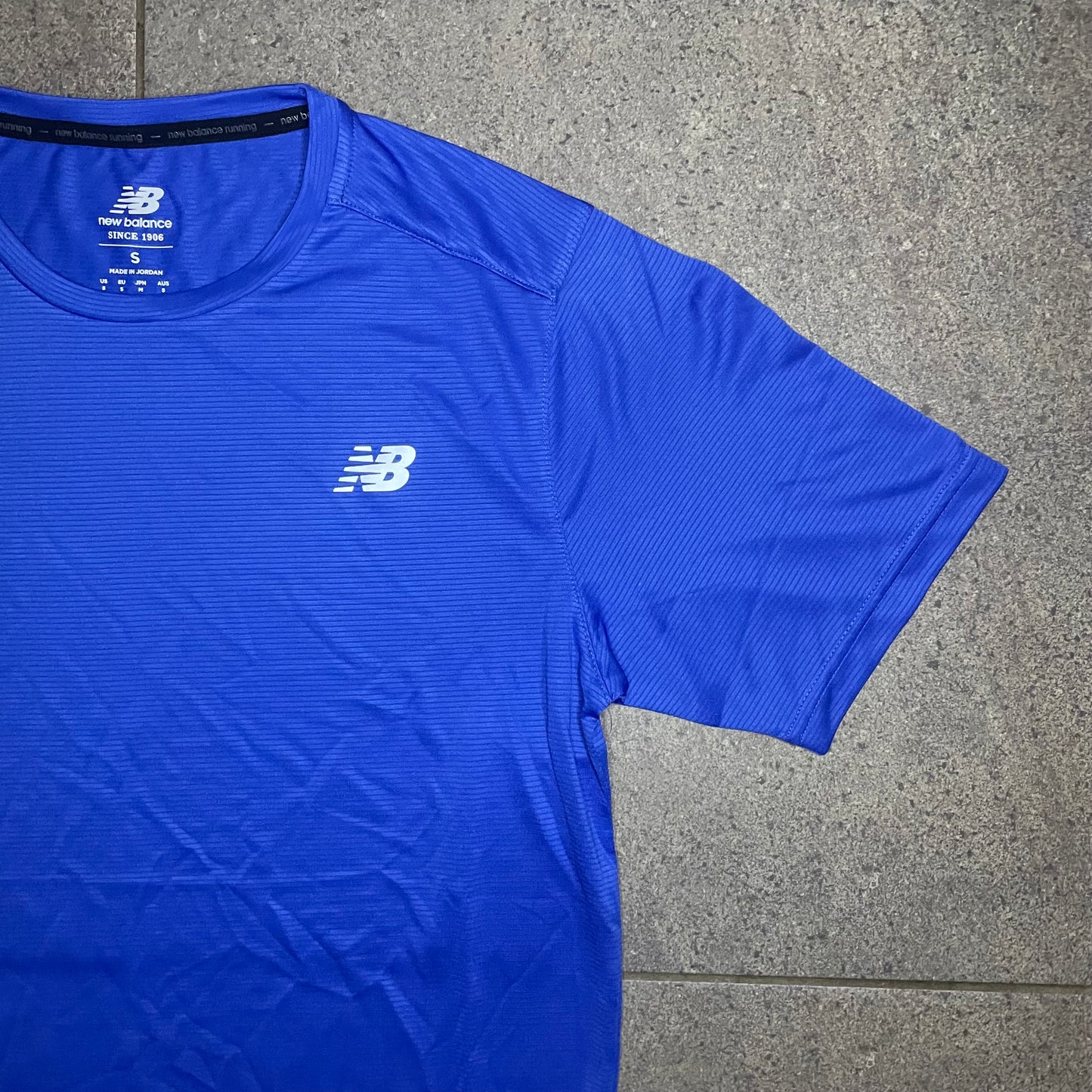 New Balance Accelerate Tee Blue