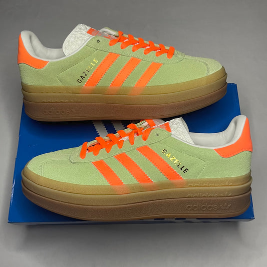 Adidas Gazelle Bold Green / Orange