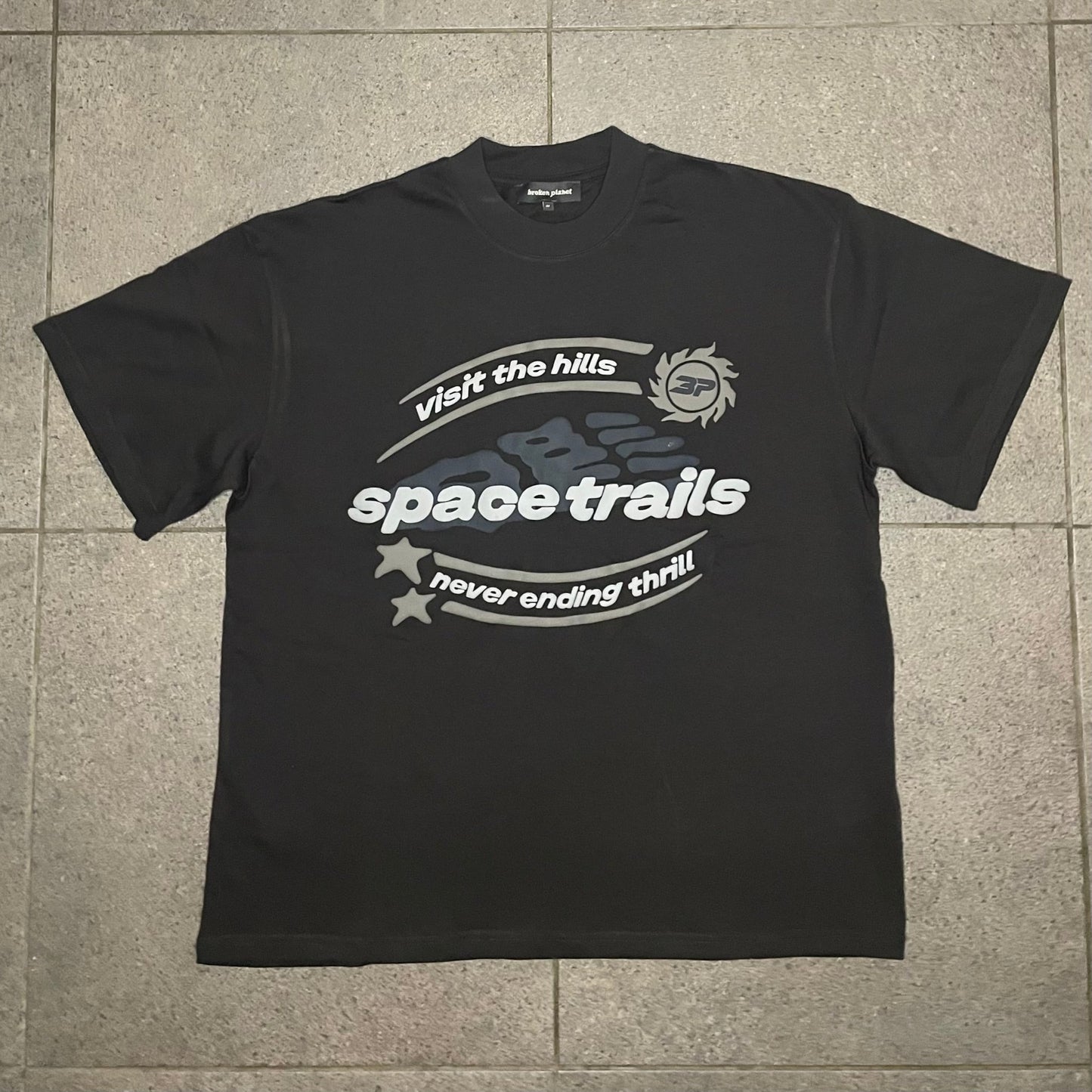 Broken Planet Space Trails T-shirt - WYGO.store