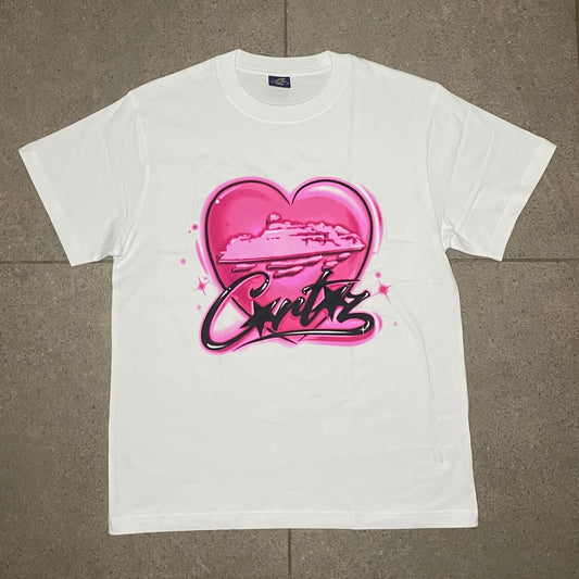 Corteiz Alcatraz Heart T-shirt - WYGO.store